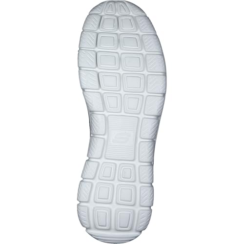 Skechers Uomo Track - Glendor Sneaker In Blu Navy Blue/Lime, Taglia 43, Vegan, Lavabile In Lavatrice - 6