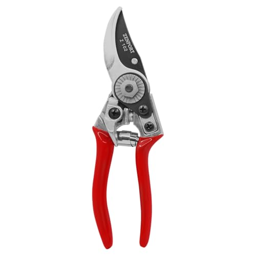 ZENPORT:Zenport Swiss Style Hand Pruner, 0.8 in. Cut, Die Cast Steel, 7 in. (Box of 3) Z102-3PK