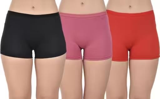 Soft Lycra Fabric Women Regular Panty Pack of 3 Comfortable Skin Friendly Fit for Daily Use Multi 1 XL-image-20