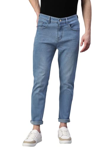 Image of Hubberholme Men's Stretchable Slim Fit Jeans - Casual Cotton Jeans for Men