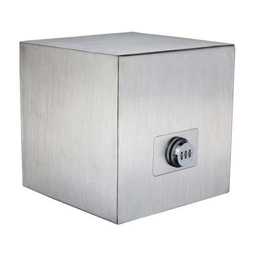 Adults Password Piggy Bank for Reuse | Stainless Steel Piggy Bank to Help Save for...