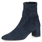 CAPRICE Femme Damen 9-25354-41 Botte Tendance, Bleu Marine Stretch, 39 EU