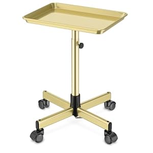 Deer Beauty T-011N Goldener Salonwagen Tablett