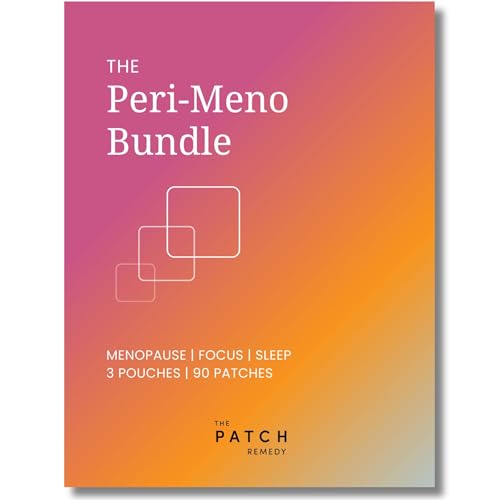 Image of The Patch Remedy Peri-Menopause Patches Kit - (90 Patches) Includes Menopause Patch, Sleep & Focus Patch, Easy-to-Use Patches for Women