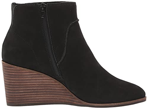 Lucky Brand Womens Zanta Bootie Ankle Boot, Black, 6.5 Us #TOP5
