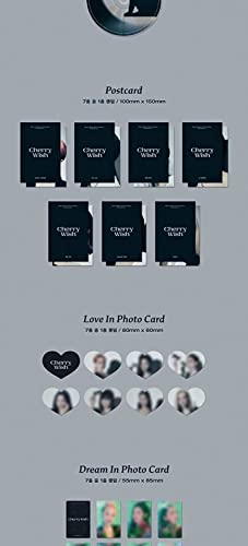Album K-pop Cherry Wish Cherry Bullet avec photocards de précommande - 6
