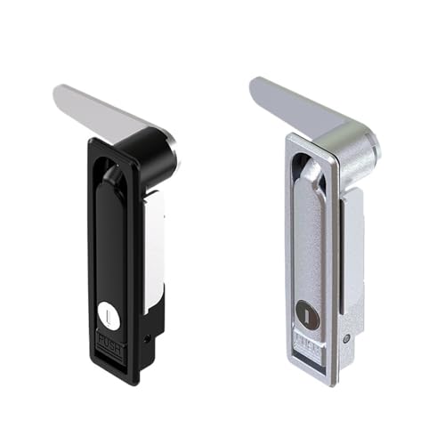Serrure 1221-01-10 chrome pour armoire de communication et châssis - 2