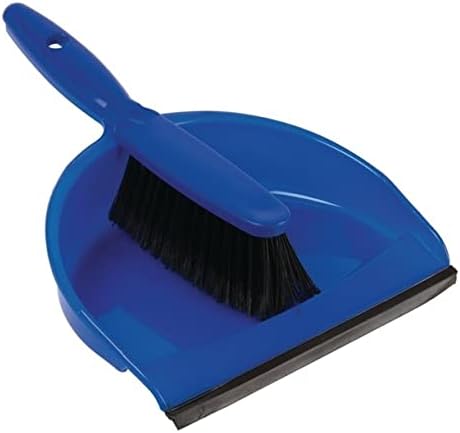 Chemex Floormaster Dustpan with Brush, Blue