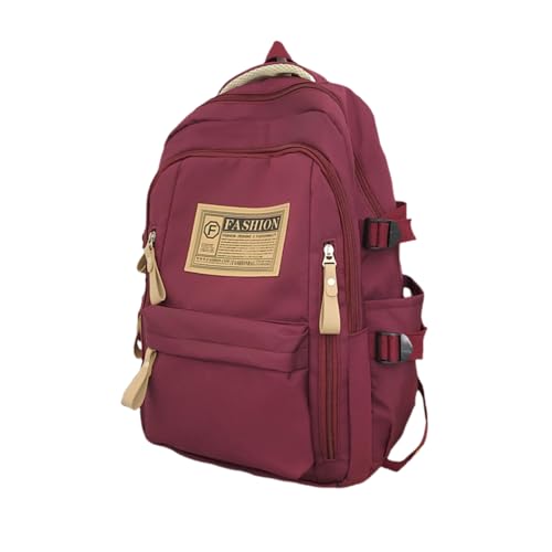 Backpack for Men and Women,Functional and Stylish Appearance Backpacks,15.6 inch Travel Laptop Bookbag (Red)