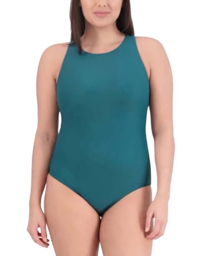Maillot de bain une pièce femme Eddie Bauer noir dos nu bretelles croisées