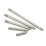 5 x M2,5-Gewinde-Verlängerungsstangen-Set für Messuhren, 20 mm-100 mm Verlängerungsstangen