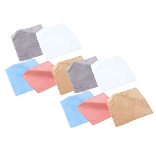 TOBBOMEY 10 Piezas Toallas De Mano Productos De Limpieza Toalla Refrescante El Secado Enfriamiento Lavable Toallas De Limpieza Trapillo Toallas para Baño Vellón De Coral