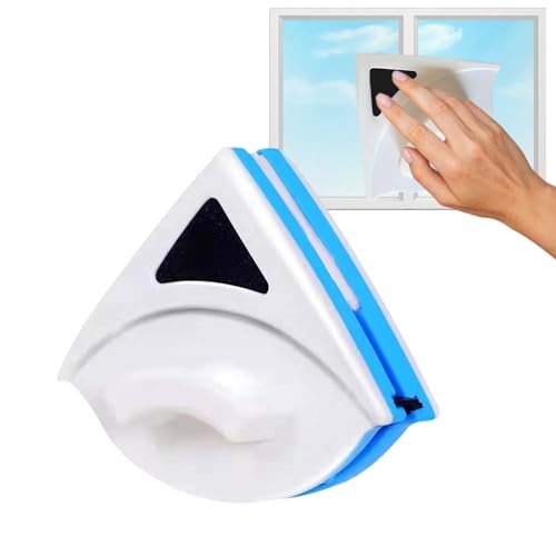 limpiacristales magnetico,Limpia Cristales con iman Ventanas,Limpiador,Limpia Cristales con iman,Exterior para vidrios 3 a 8 mm Limpiador de Ventanas magnético Exterior,Ventanas limpias