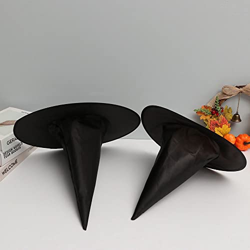 3 Pcs Wizard Hats Black Witch Hat Kids Hats Halloween Costume Party Decoration Accessories #TOP2