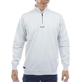 Oakley (オークリー) セーター SWEATER MOCK SHIRT SKULL LS 2.0 メンズ LUNAR ROCK 軽量 ストレッチ 吸汗速乾 メッシュ
