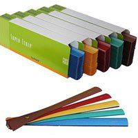 11 in. Black Fastback Super Strips - Narrow (Qty 100)