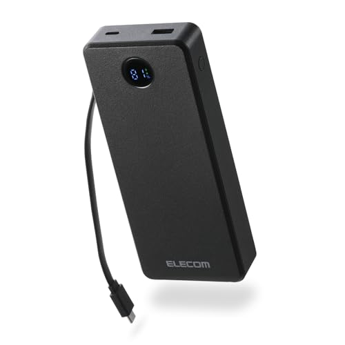 Amazon.co.jp: エレコム モバイルバッテリー 67W 20000mAh USB-C
