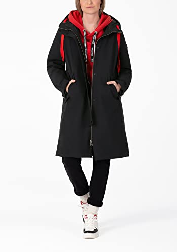 Parka Timezone Sharp femme veste mi-saison longue à capuche ajustable - 4