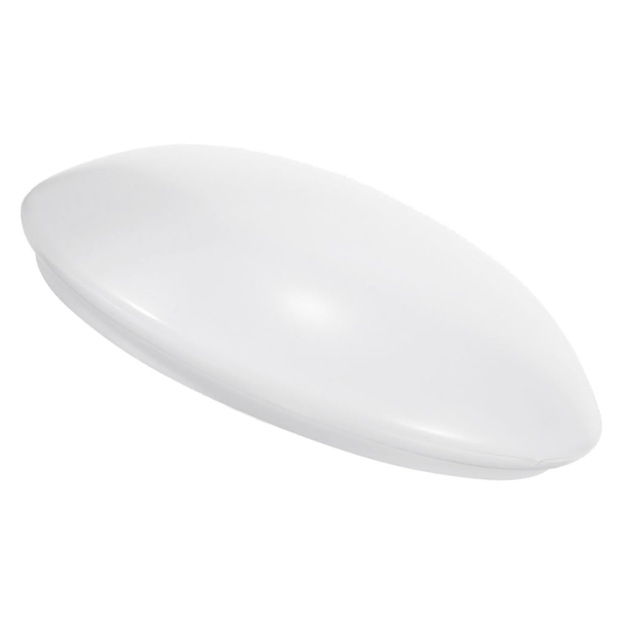 Gadpiparty White Plastic Dome Shape Ceiling Light Shade Replacement with Clip-on Pattern for Bedrooms and Balconies Comfortable Light Cover Accessory in Minimalism Style