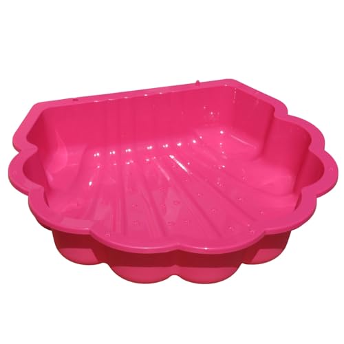 TikTakToo TikTakToo Sand & und Wassermuschel I Sandkasten ohne Abdeckung (1-teilig) (pink)