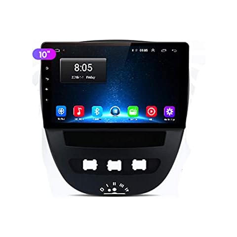 Android 10.0 Car Stereo para Peugeot 107 Citroen C1 Toyota Aygo Cover
