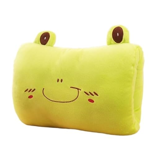 Image of Kids Cartoon Hand Pillow Hand Warmer Rest Weak Hero Arm Pillow Suho Non-Electrical Travel Essentials,9colors(Green)