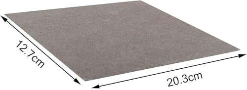 Mikrowellenherd Mica Platte, Mikrowellenofen Glimmerplatte, Mikrowellenherd Mica Platte Blatt Ersatz Reparatur Zubehör 12,7 x 20,3 cm von Poweka (5 Stück)