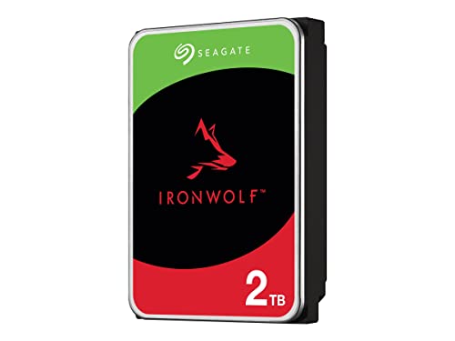 Seagate IronWolf 2TB 256MB 3.5 Zoll SATA 6Gb/s Interne CMR NAS Festplatte