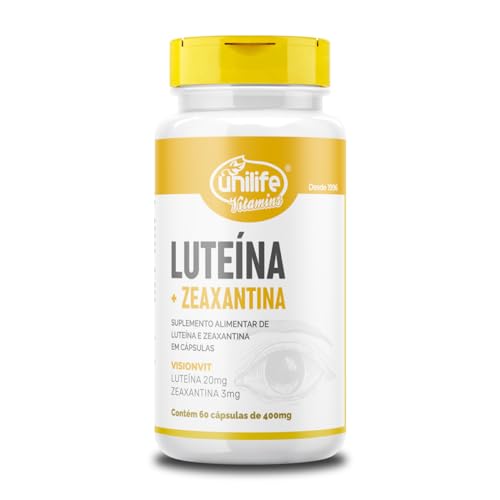 Unilife Luteína E Zeaxantina - 60 Cápsulas