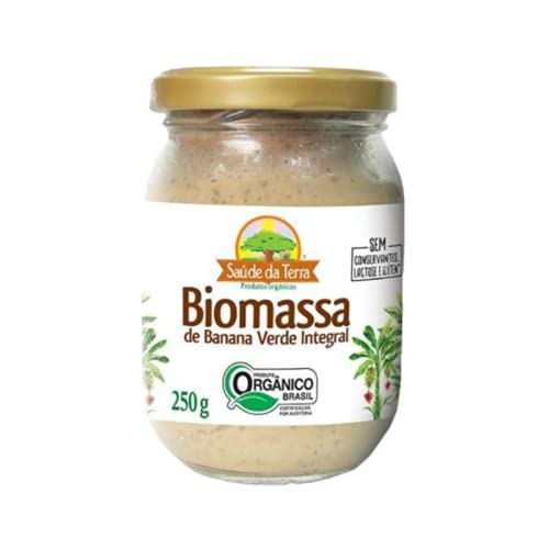 Biomassa de Banana Verde Integral Orgânico