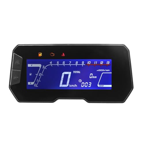 Compteur de vitesse numérique moto LED idéal pour les trajets en CRF300 Rally