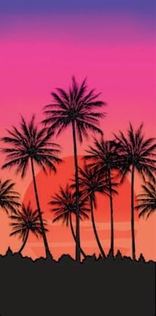 Toalha de praia em microfibra - kit com 4 toalhas de estampadas sortidas, toalhas macias,toalhas de