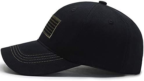 American Flag Baseball Cap for Men Women,Trucker hat Dad Hat, USA Flag Baseball Hat Adjustable Fit - for Casual Wear - Image 2