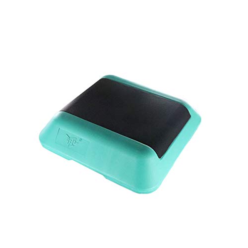 LHY Kitchen Aerobic Stepper, Regolabile Pedale Fitness, Mini Portatile Regolabile Piazza Punto aerobico Fitness Istruttore di Yoga per Le apparecchiature Perdita Peso della Fitness,Verde,Four Bases