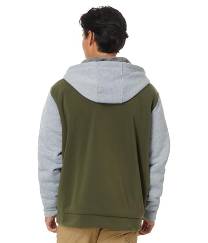 U.S. POLO ASSN. Men's USPA Tri Color-Block 2 Stripe Sherpa Hoodie2