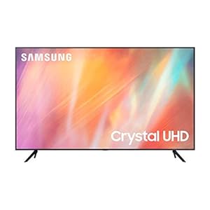 Samsung TV UE55AU7172UXXH Smart TV 55″ AU7192 Series Crystal UHD 4K Wi-Fi, 2021 model, PurColor, Tizen OS, Dolby Audio 20W (55″ / 140cm)