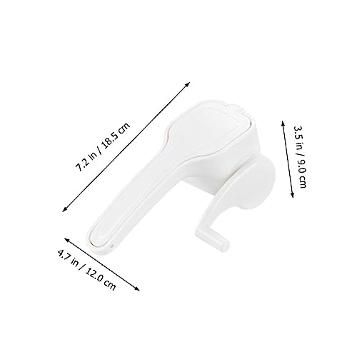 Rallador giratorio manual acero inoxidable blanco miniatura 5
