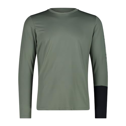 CMP Camiseta de manga larga para hombre, Bluesteel, S