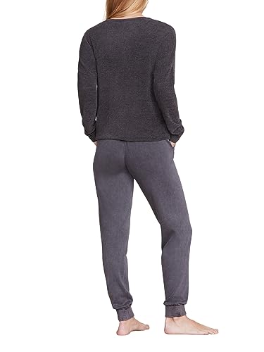 Image of Barefoot Dreams CozyChic Ultra Lite Slouchy Pullover for Women, Ultra Soft Long Sleeve, Crew Neck Pullover