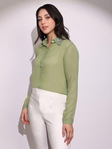 Image of Globus Women Shirt (8909389013569 Green S)