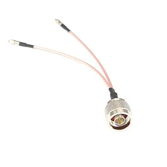 Cavo Di Prolunga RF A Spirale RG316 Da 1 M E 15 Cm, Connettore Splitter Combinatore Tipo N Femmina A~p137147456 - Foto 4