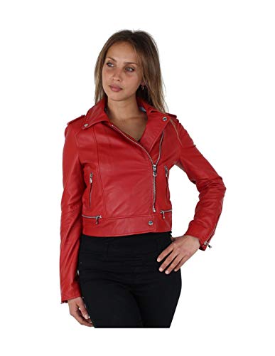 Oakwood Yoko Blouson Femme Rouge (Rouge 538) Large (Taille Fabricant:L) Lot de