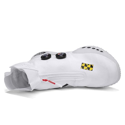 Men's Women's Basketball Shoes,Knitted High Top Basketball Shoes,Breathable Anti-Skid Running Shoes,Sneakers for Men,Suitable for All Kinds of Indoor and Outdoor Sports4