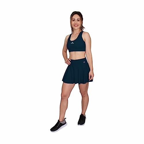 Short Saia Solid Basic Muvin – Feminino - Boa Respirabilidade – Alta Elasticidade – Sustentação - Co
