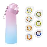 Generico Borraccia sportiva da 650 ml con capsule in 7 gusti...