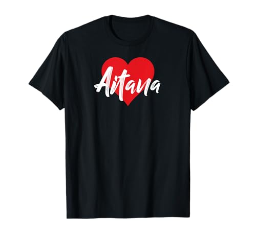 I Love Aitana First Name Camiseta I Heart Named Camiseta