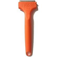 EZ-X Razor Blade Scraper 1 - Delrin Plastic Handle, Plastic or Metal Blades, Scraping Tool
