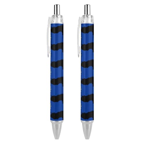 Bolígrafos retráctiles de 0,5 mm negros de punta fina para tus apuntes de oficina