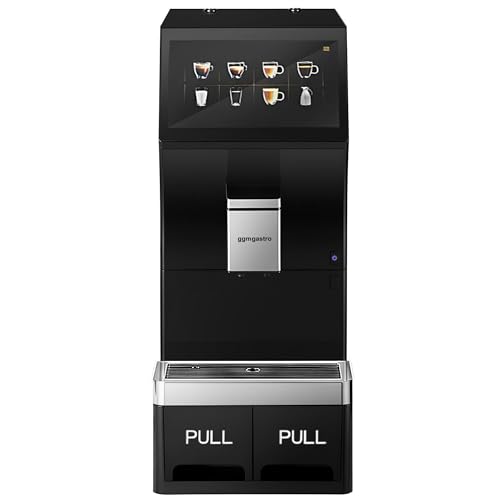 GGM Gastro | KVAZTSB | Kaffeevollautomat - 1,3 kW - 10 Zoll Touchscreen – Bild 4