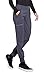 Cherokee Infinity Womens Scrub Jogger Pants, Mid Rise, Moisture Wicking, Wrinkle-Resistant, 360 Stretch, 5 Pockets - CK110A, M, Pewter